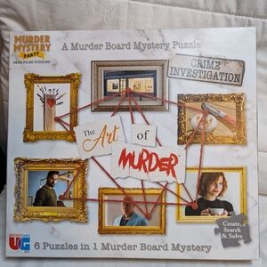 The Art Of Murder Mystery Puzzle Create Search And Solve